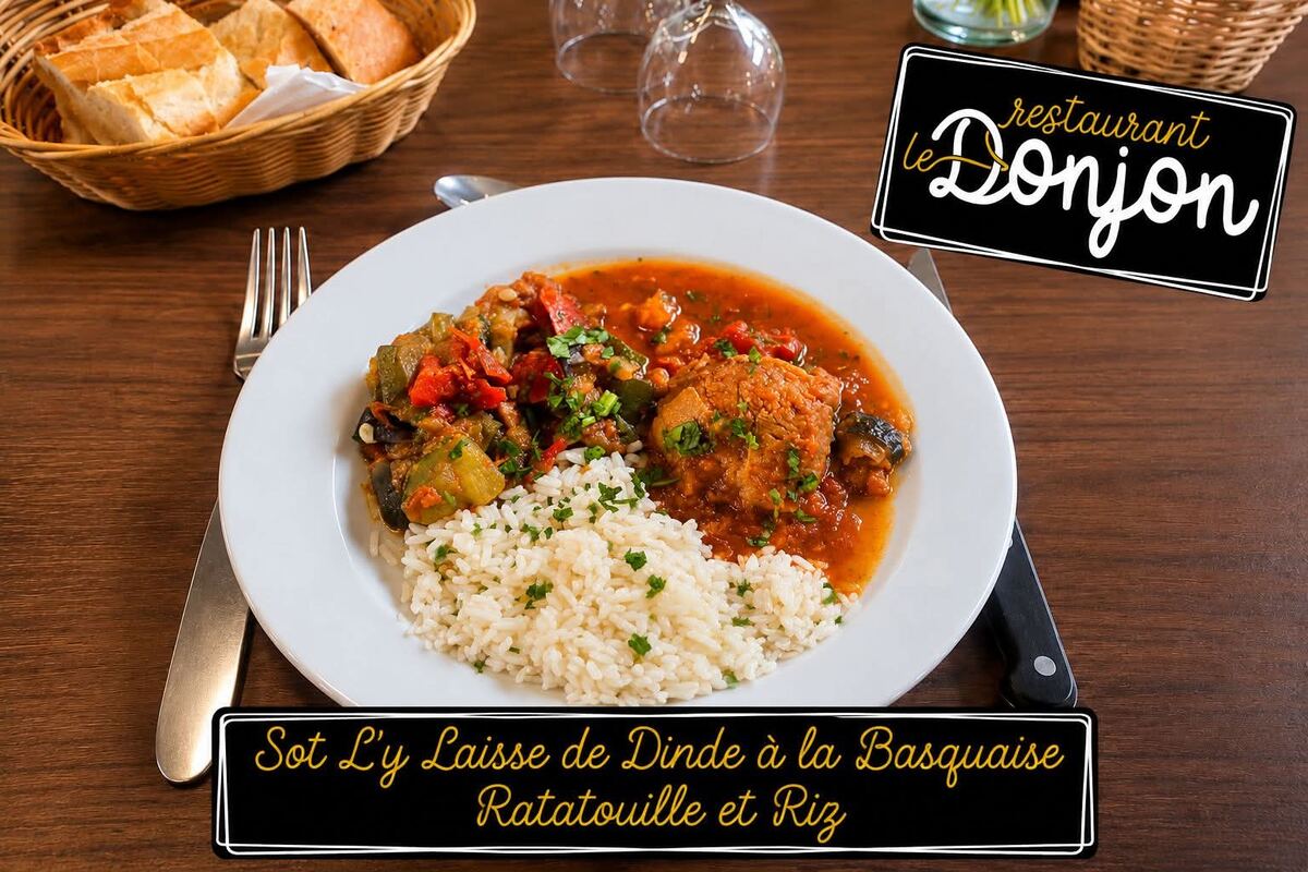 Un plat du jour du Donjon