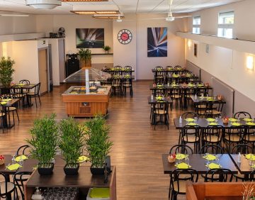 La salle du restaurant Le Donjon